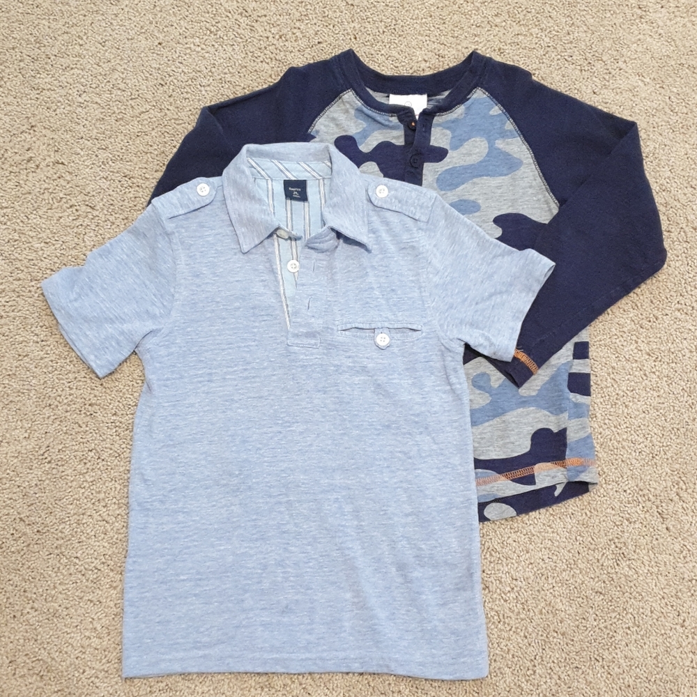 2 boys shirts